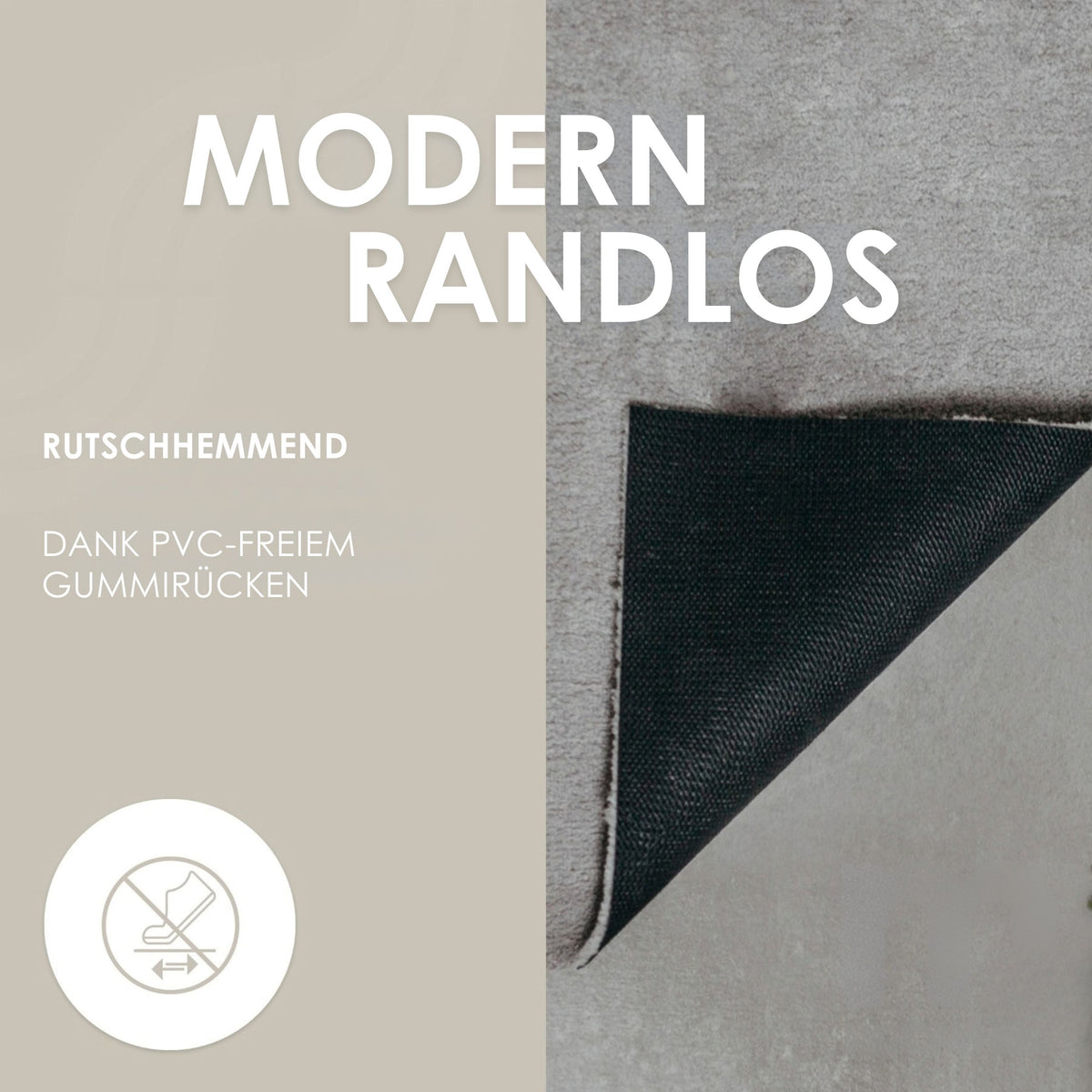 Fussmatte rutschhemmend mit Rand EB216