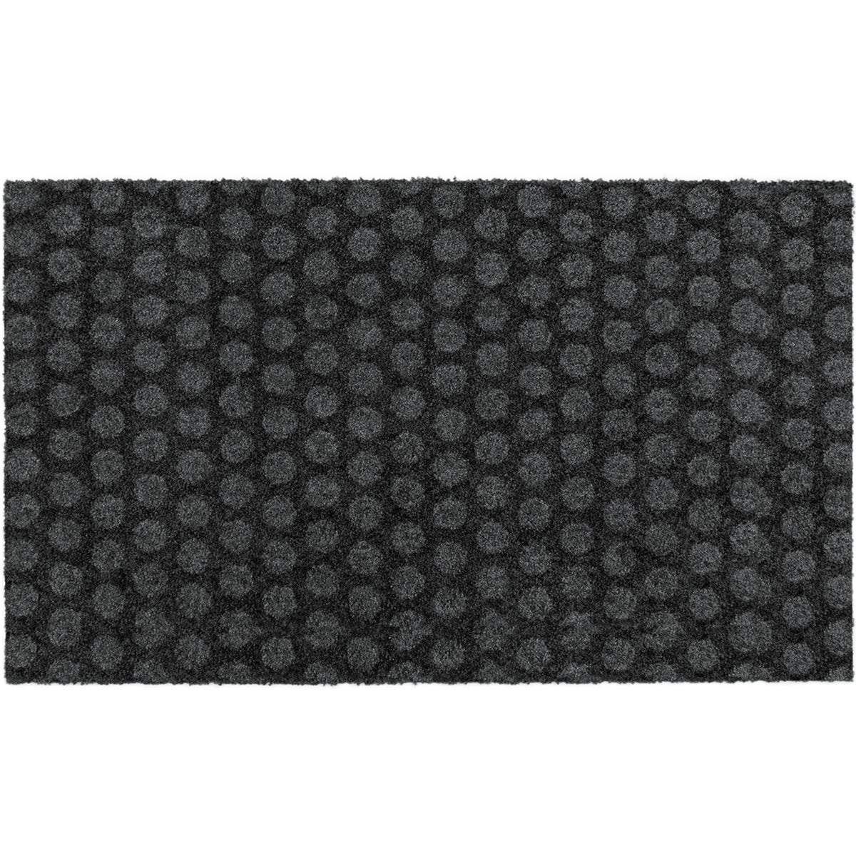 Fußmatte anthrazit indoor outdoor Punkte