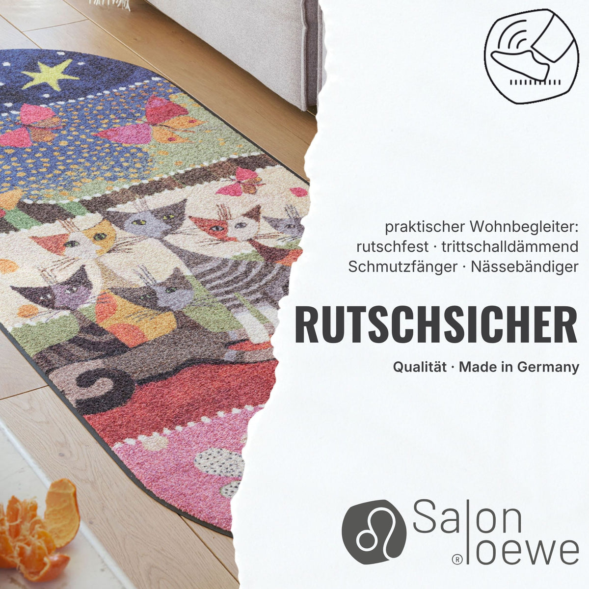 Sauberlaufmatte rutschhemmend Rosina Wachtmeister EB211