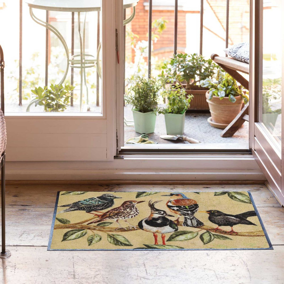 Fußmatte 50x75 Bird Song beige