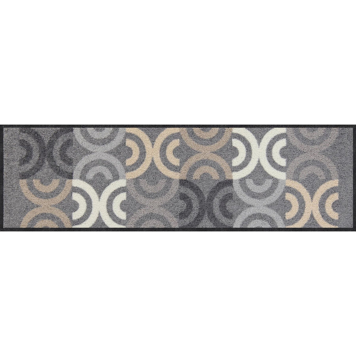 Läufer klein 30x100 Borrby city-chic grau