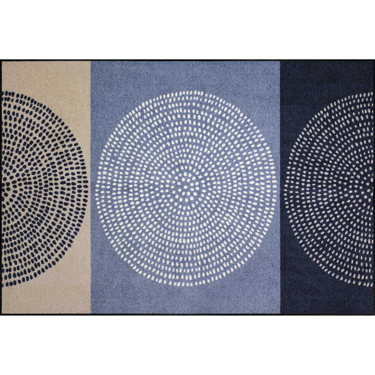 Wohnteppich 115x175 Nestor Denim blau