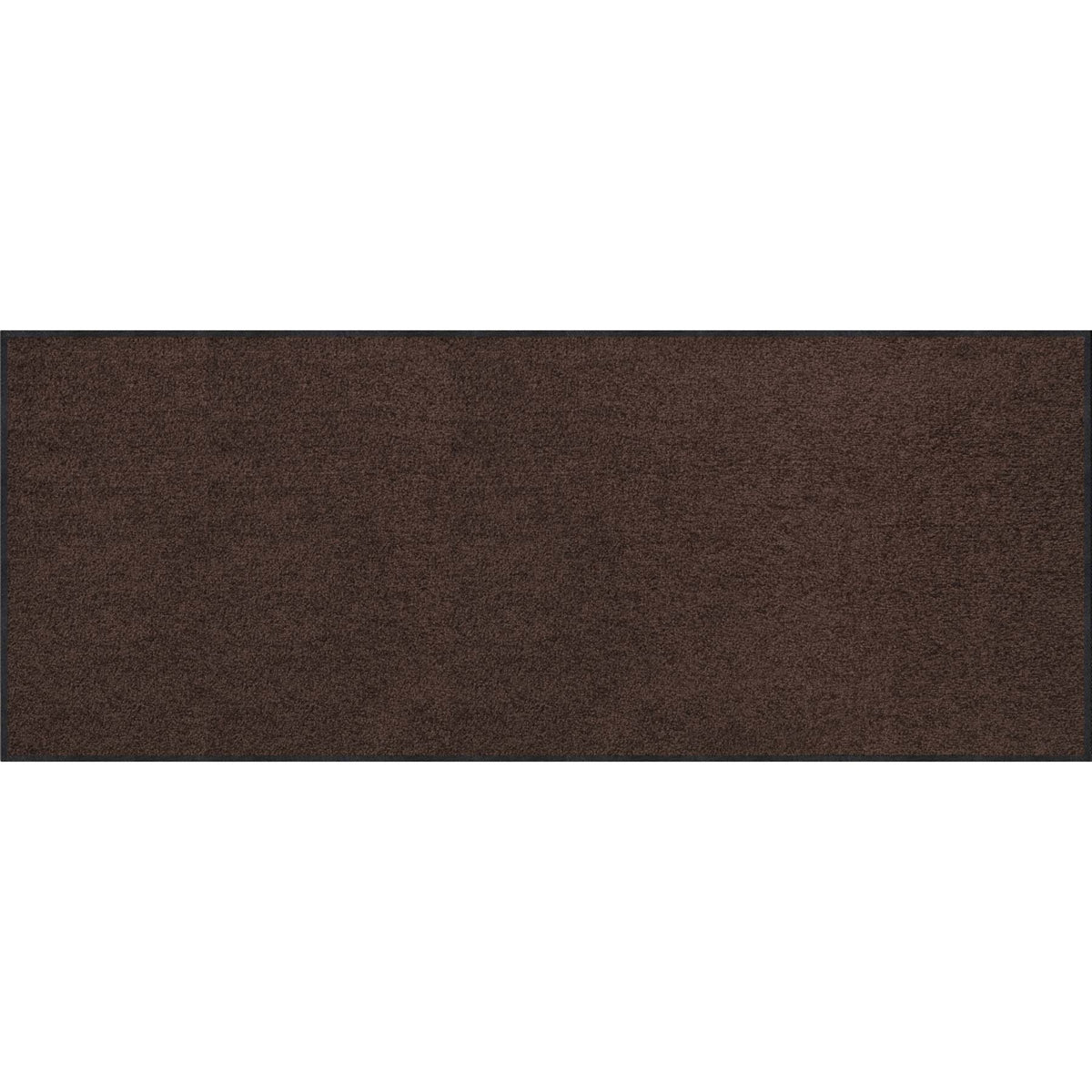 Teppichläufer 75x190 Uni Schokobraun