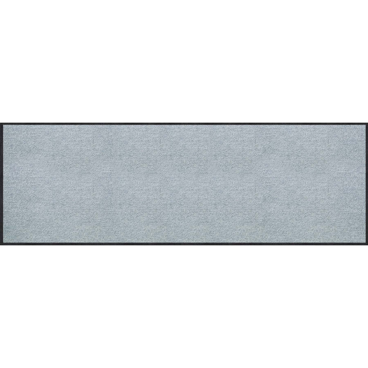 Teppichläufer 60x180 Uni Silbergrau