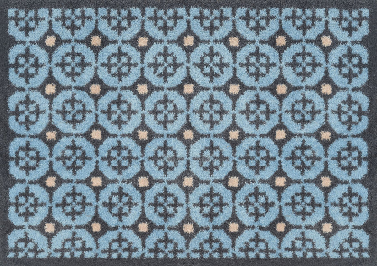 Fußmatte 60x85 Parterre Blue grau