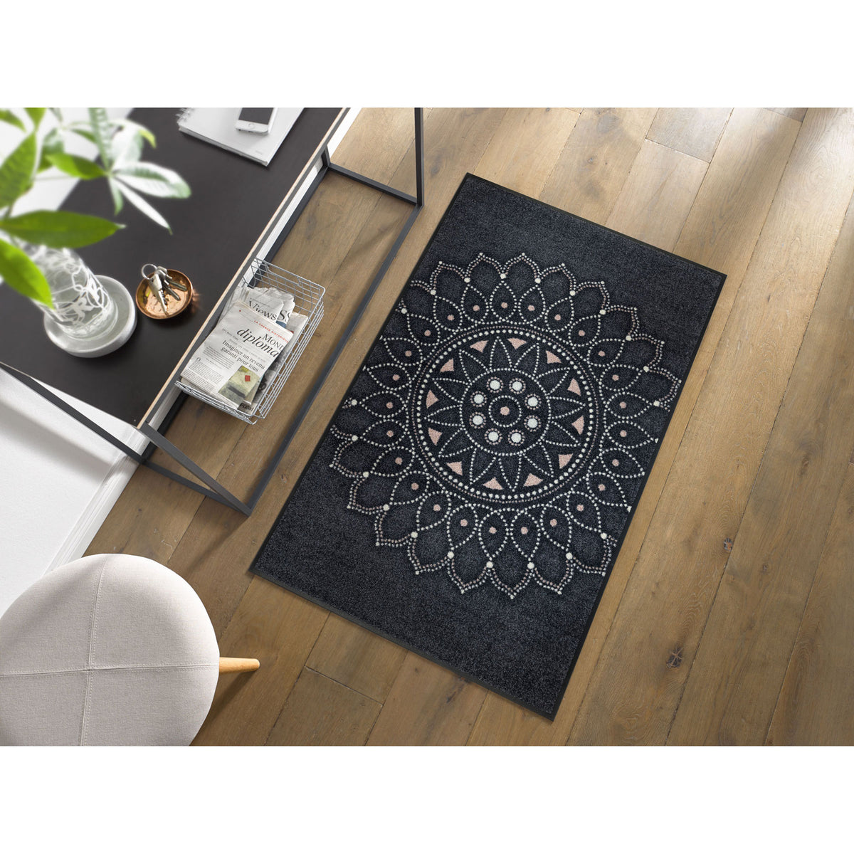 Fußmatte 75x120 Purnima anthrazit