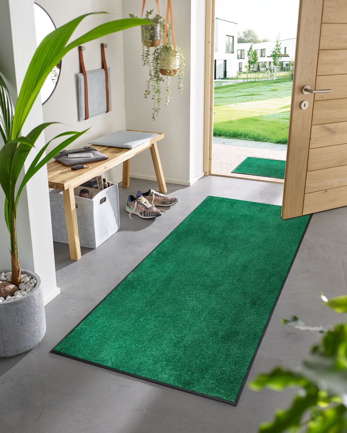 Läufer 75x190 Ever Green