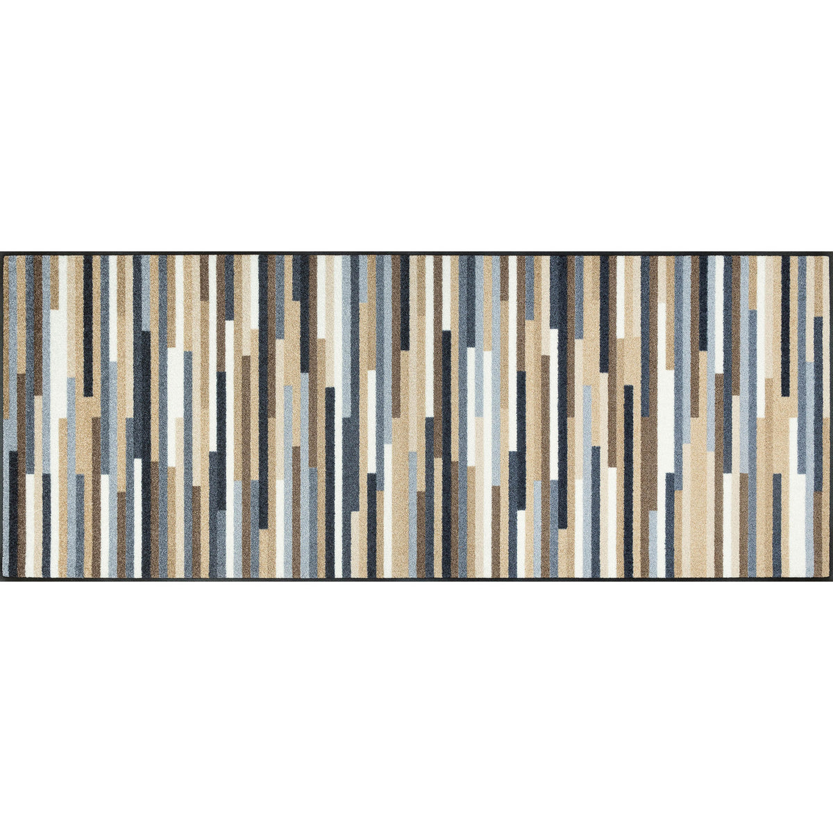 Teppichläufer 75x190 Mikado Stripes nature beige