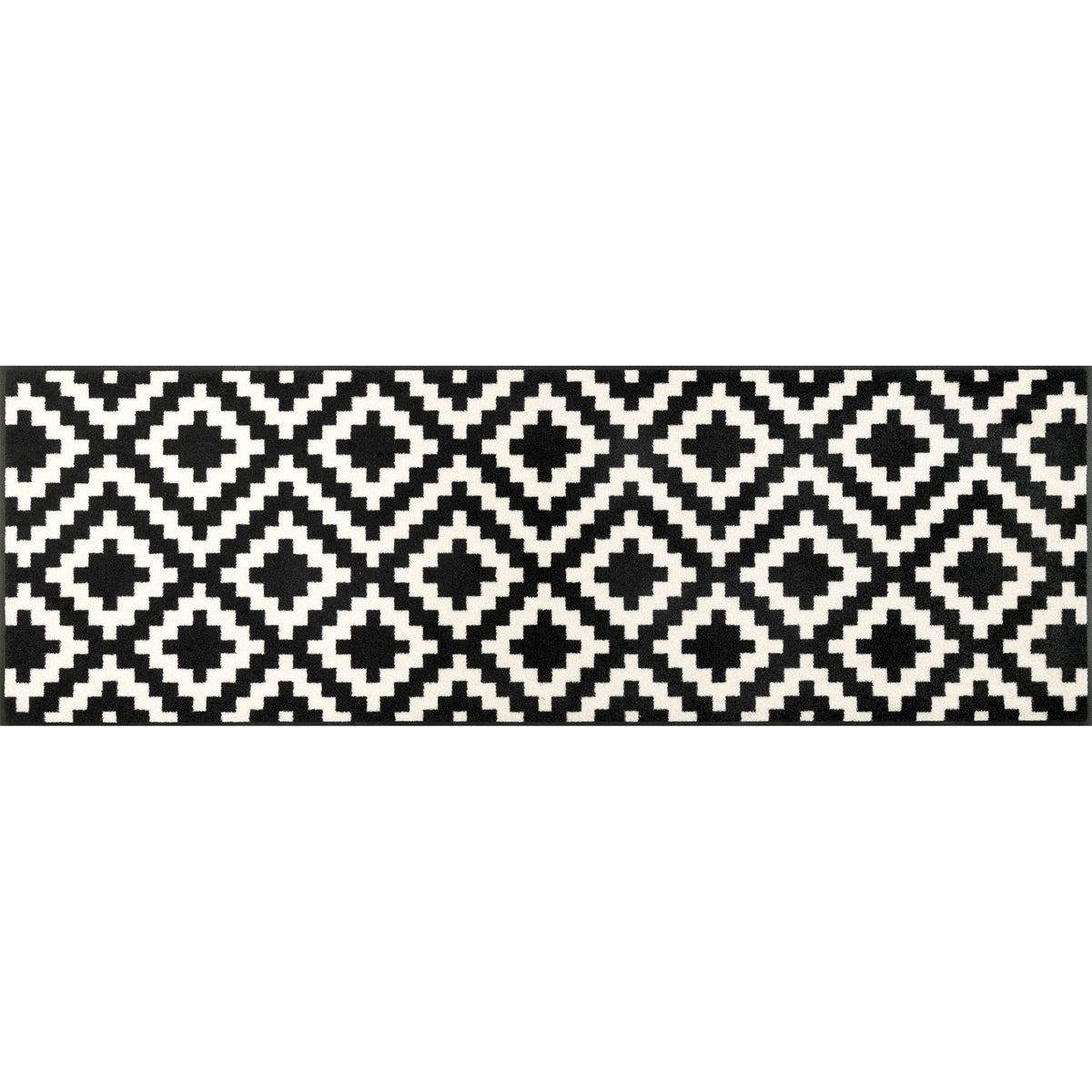 Teppichläufer 60x180 Kalmar schwarz