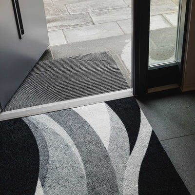 Wohnmatte 85x130 Stein grau