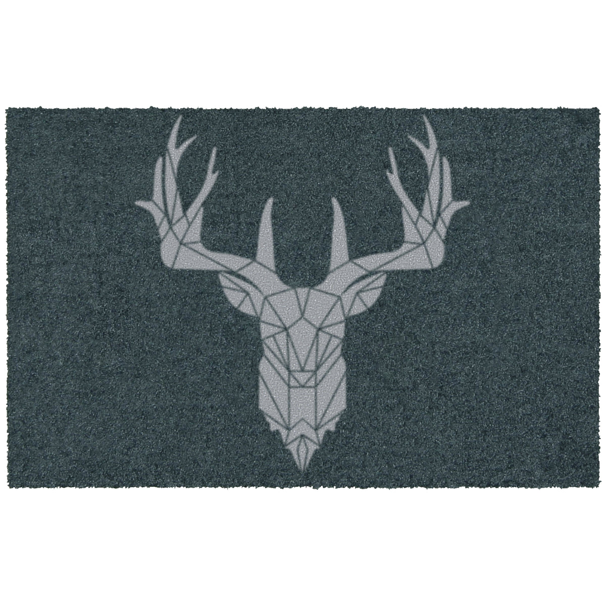 Fußmatte outdoor waschbar Hirsch anthrazit
