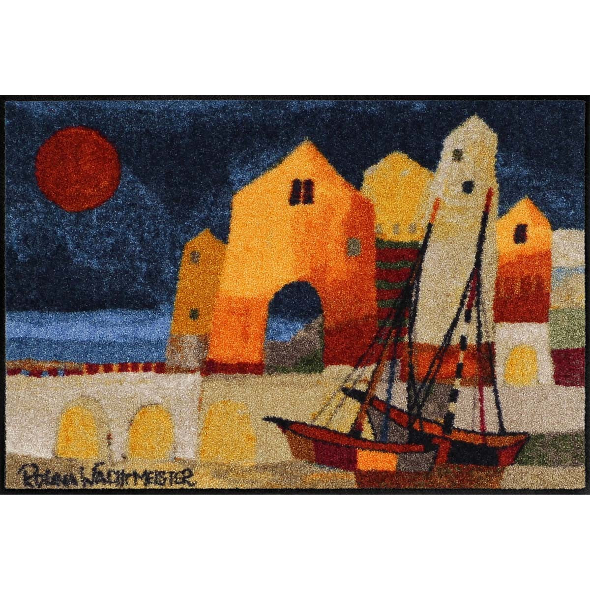 Fußmatte 50x75 Rosina Wachtmeister Sunset Glow orange