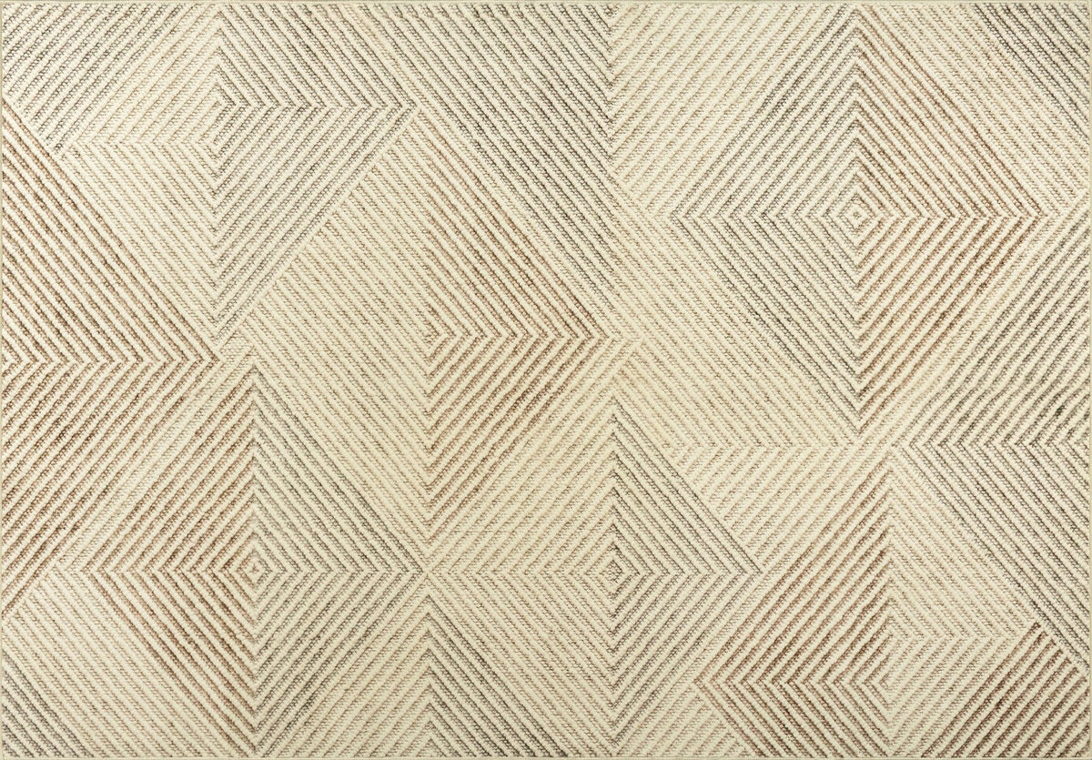 Rugello Teppich rutschsicher waschbar Lumo beige