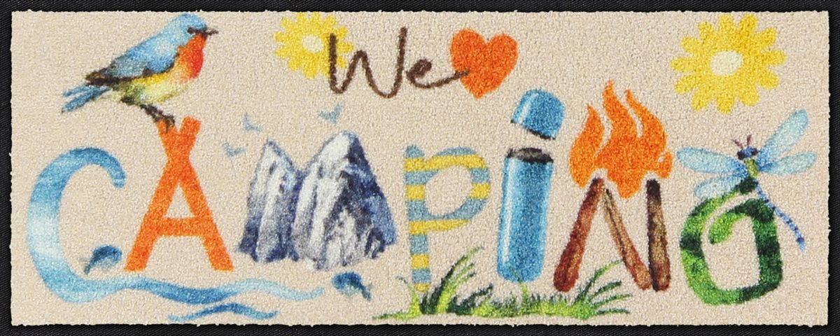We love Camping Fußmatte