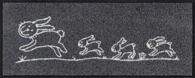 Fußabtreter klein 30x75 Hereingehoppelt