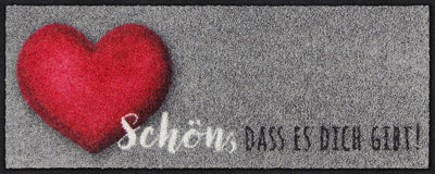 Fußabtreter klein 30x75 Von Herzen