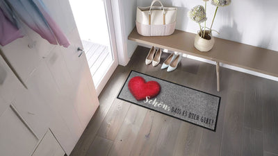 Fußabtreter klein 30x75 Von Herzen