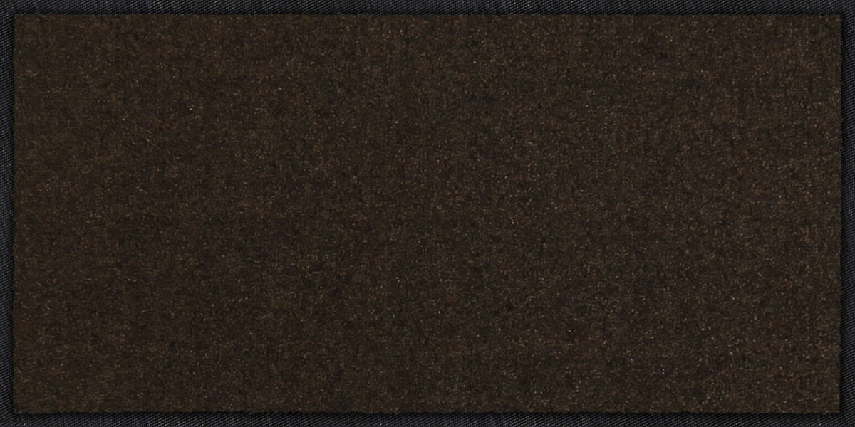 Fußmatte 30x60 Uni Schokobraun