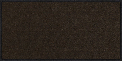 Fußmatte 30x60 Uni Schokobraun