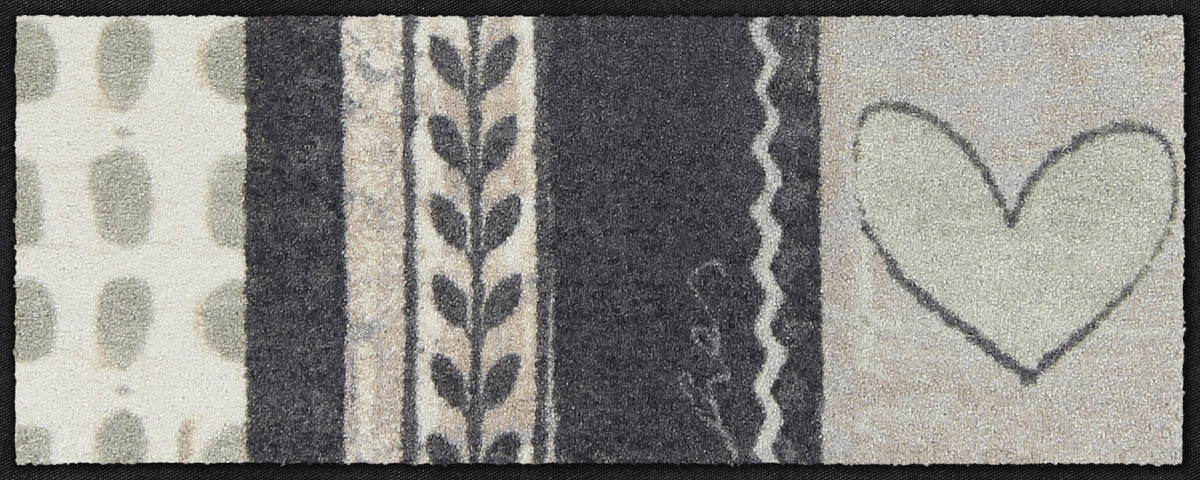 Fußabtreter klein 30x75 Annas Composite grau