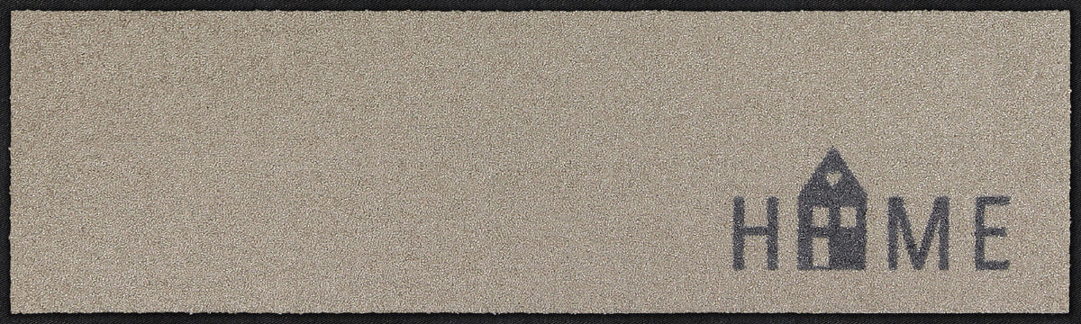 Läufer klein 30 x 100 cm Home House grau