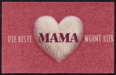 Fußmatte 45x70 Beste Mama rose