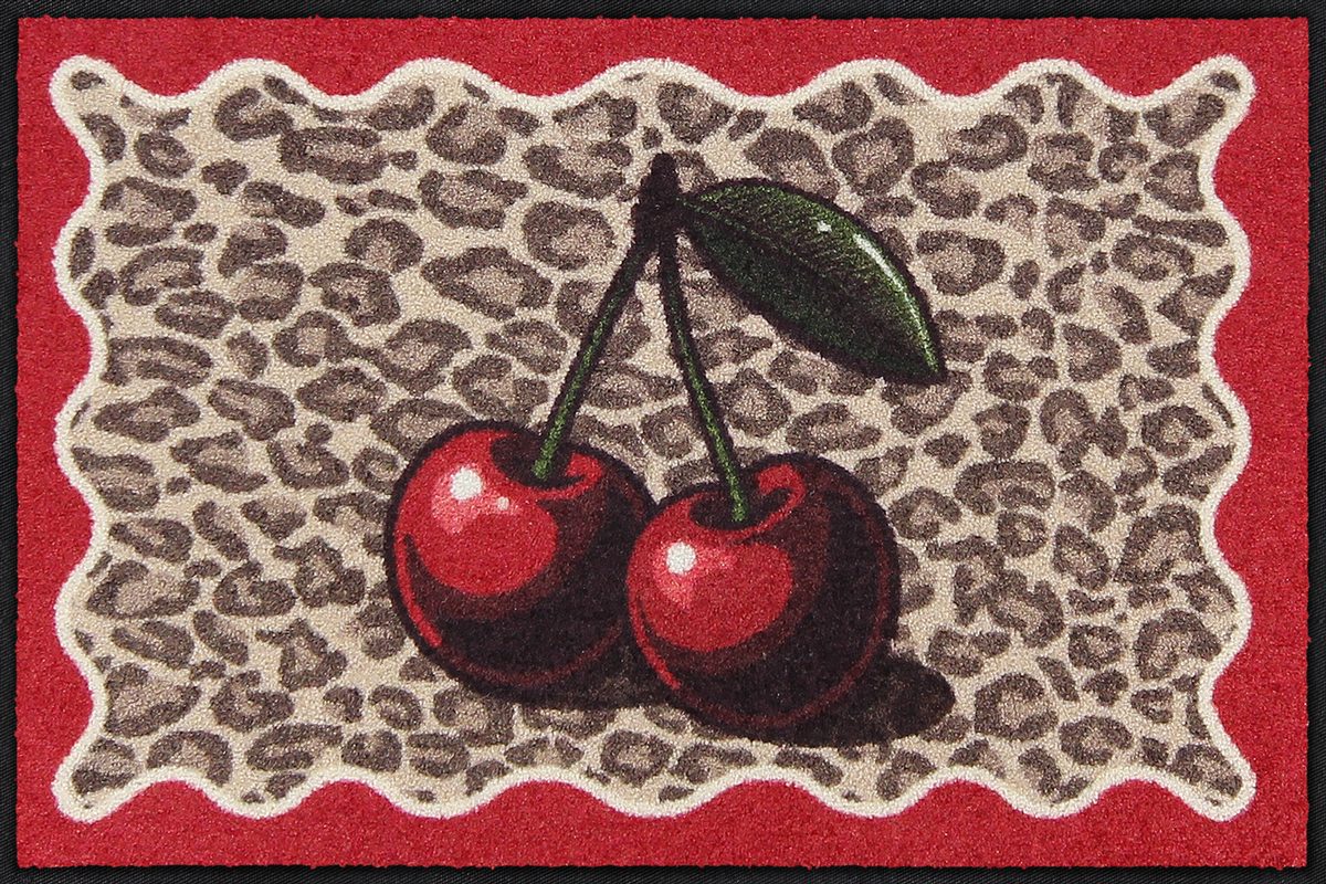 Fußmatte 50x75 Cherry Leo Stamp