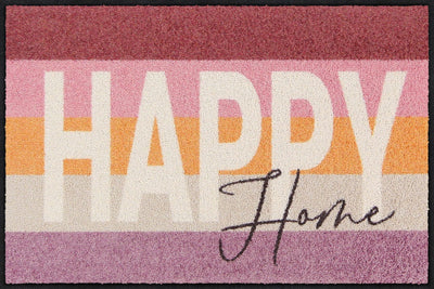 Fußmatte 50x75 Happy Stripes rose