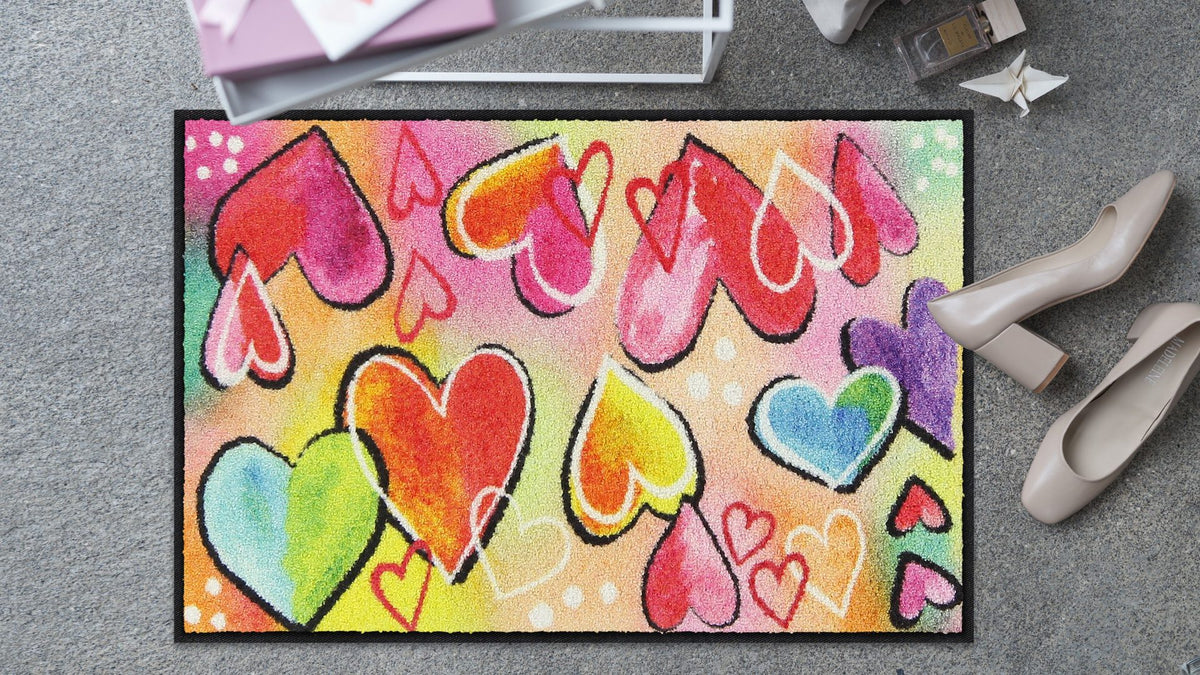 Fußmatte 50x75 Heart Motion