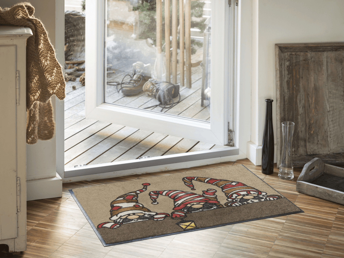 Fußmatte 50x75 Julklapp beige