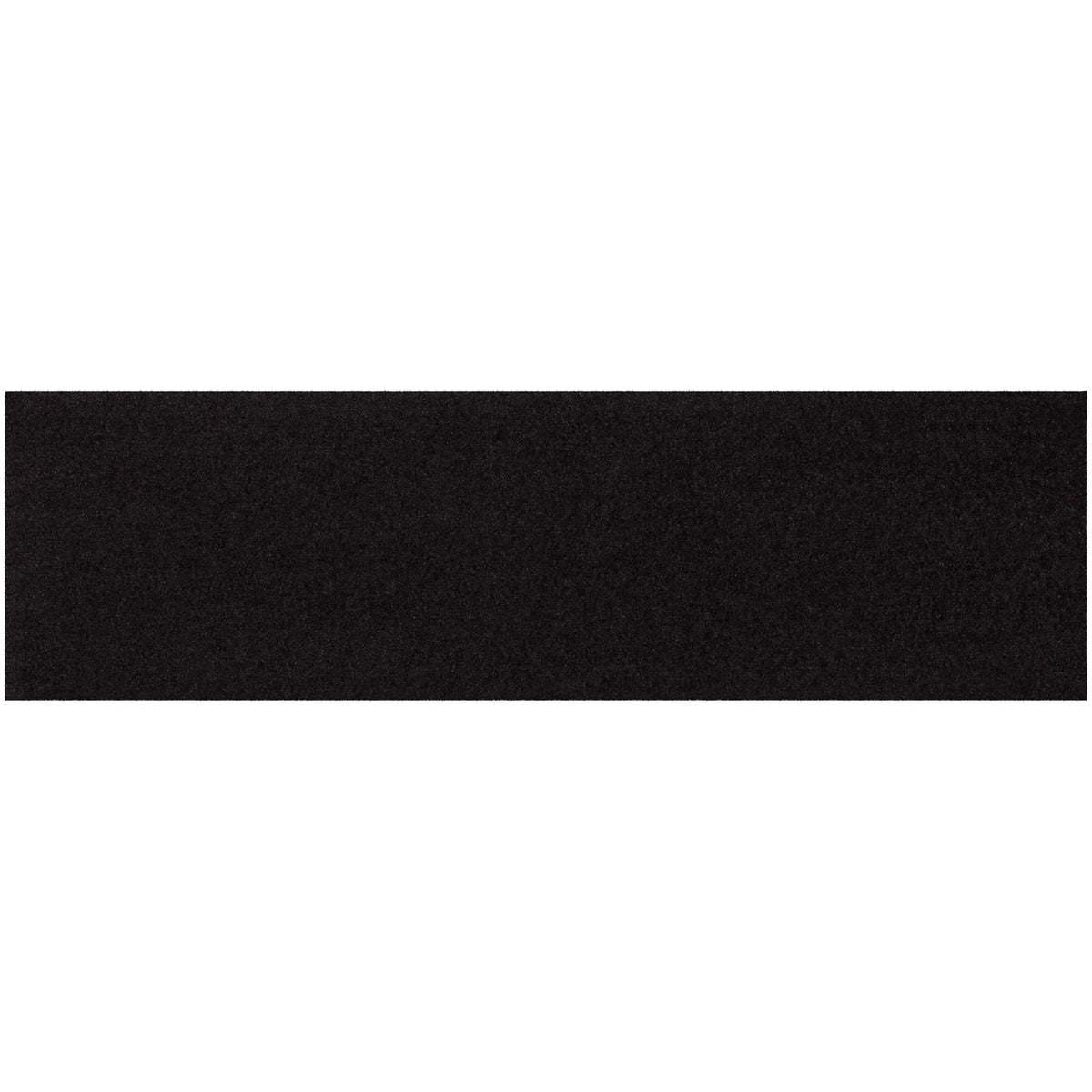 Läufer klein 30x100 Uni Schwarz