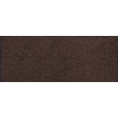 Teppichläufer 75x190 Uni Schokobraun