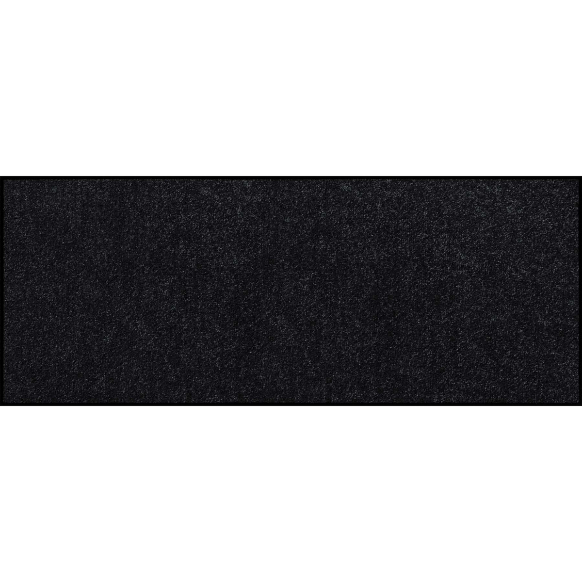 Teppichläufer 75x190 Uni Schwarz