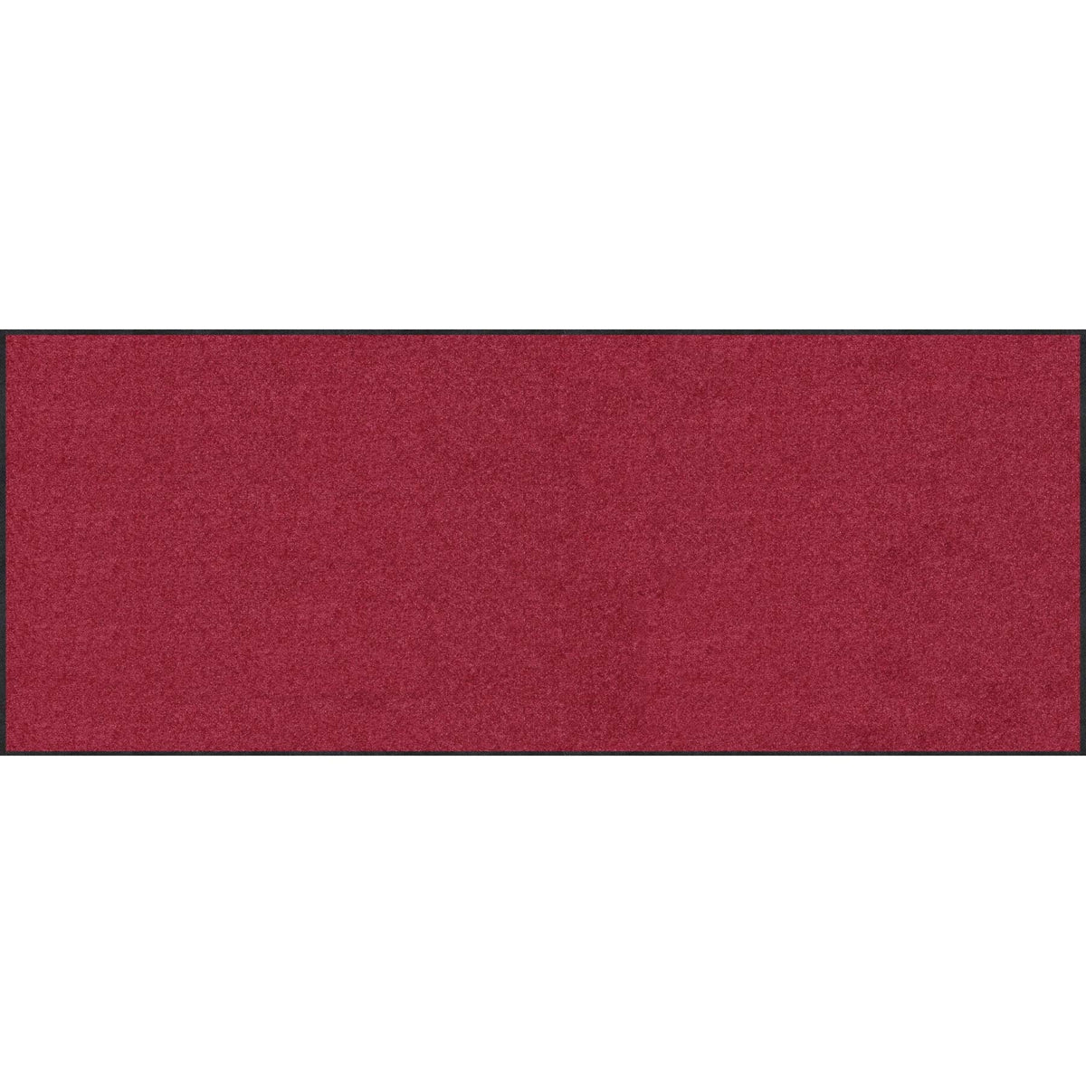 Teppichläufer 60x180 Uni Weinrot