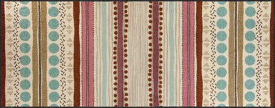 Teppichläufer 75x190 Stripes Composite soft sand