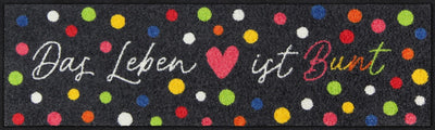 Läufer klein 30x100 Buntes Leben