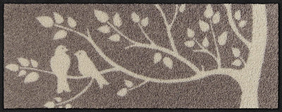 Fußabtreter klein 30x75 Skandi Birds taupe