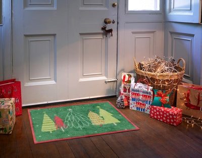 Eingangsmatte 60x85  Christmas Forest