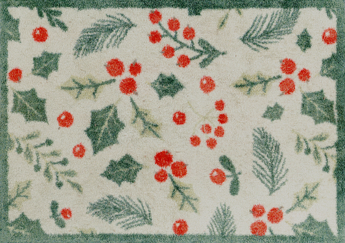 Eingangsmatte 60x85  Winter Holly