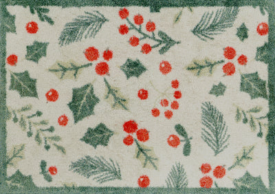 Eingangsmatte 60x85  Winter Holly