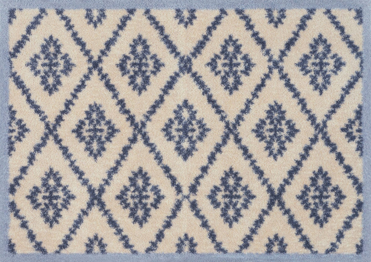 Fußmatte 60x85 Caraway Neutral blau