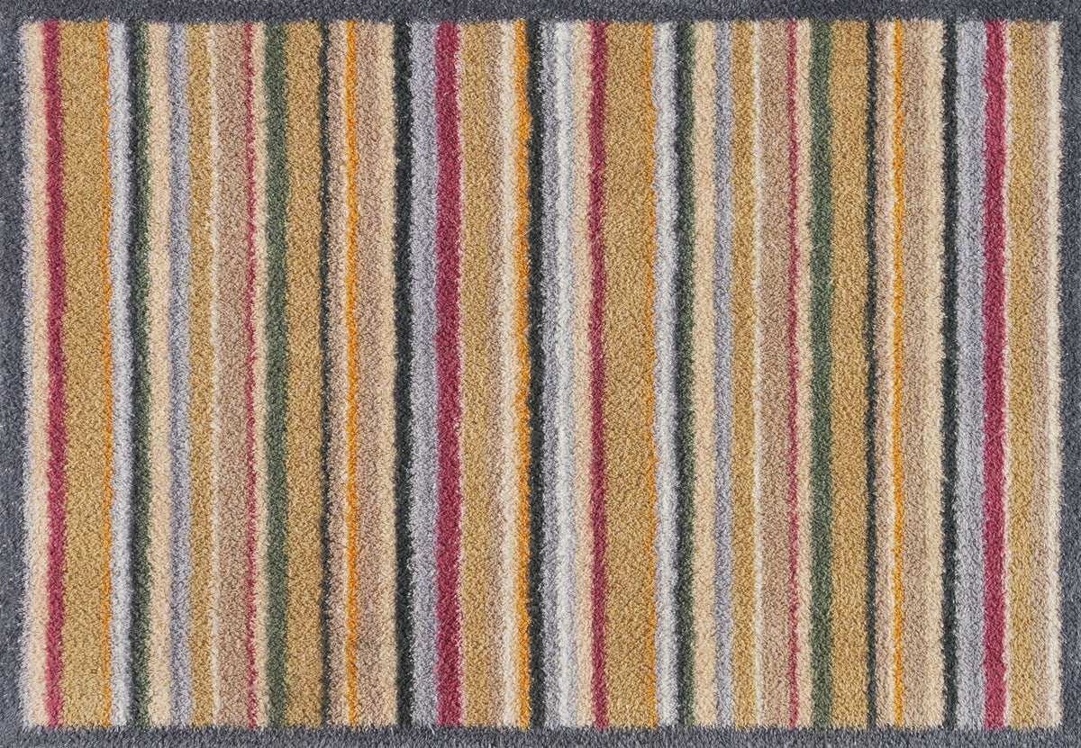 Fußmatte 60x85 Muted Stripe blau