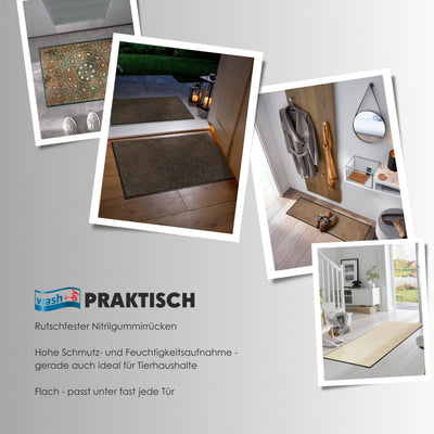 Fußmatte rutschfest flach Schmutzfänger EB205