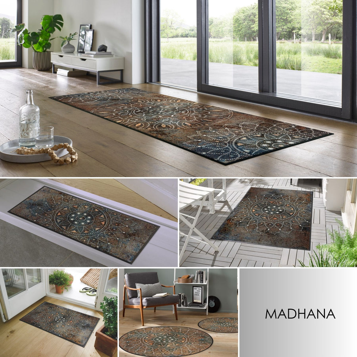 Fußmatte 40x60 Madhana braun
