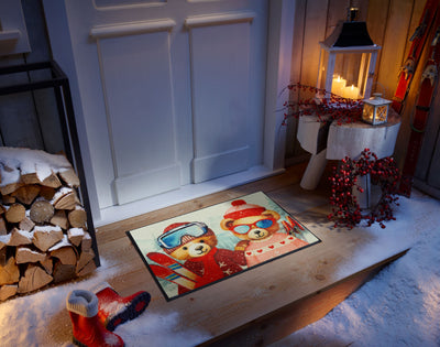 Eingangsmatte 50x75  Ski Bears