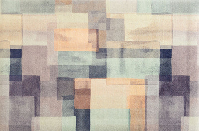 Wohnteppich 110x175 Gentle Blocks