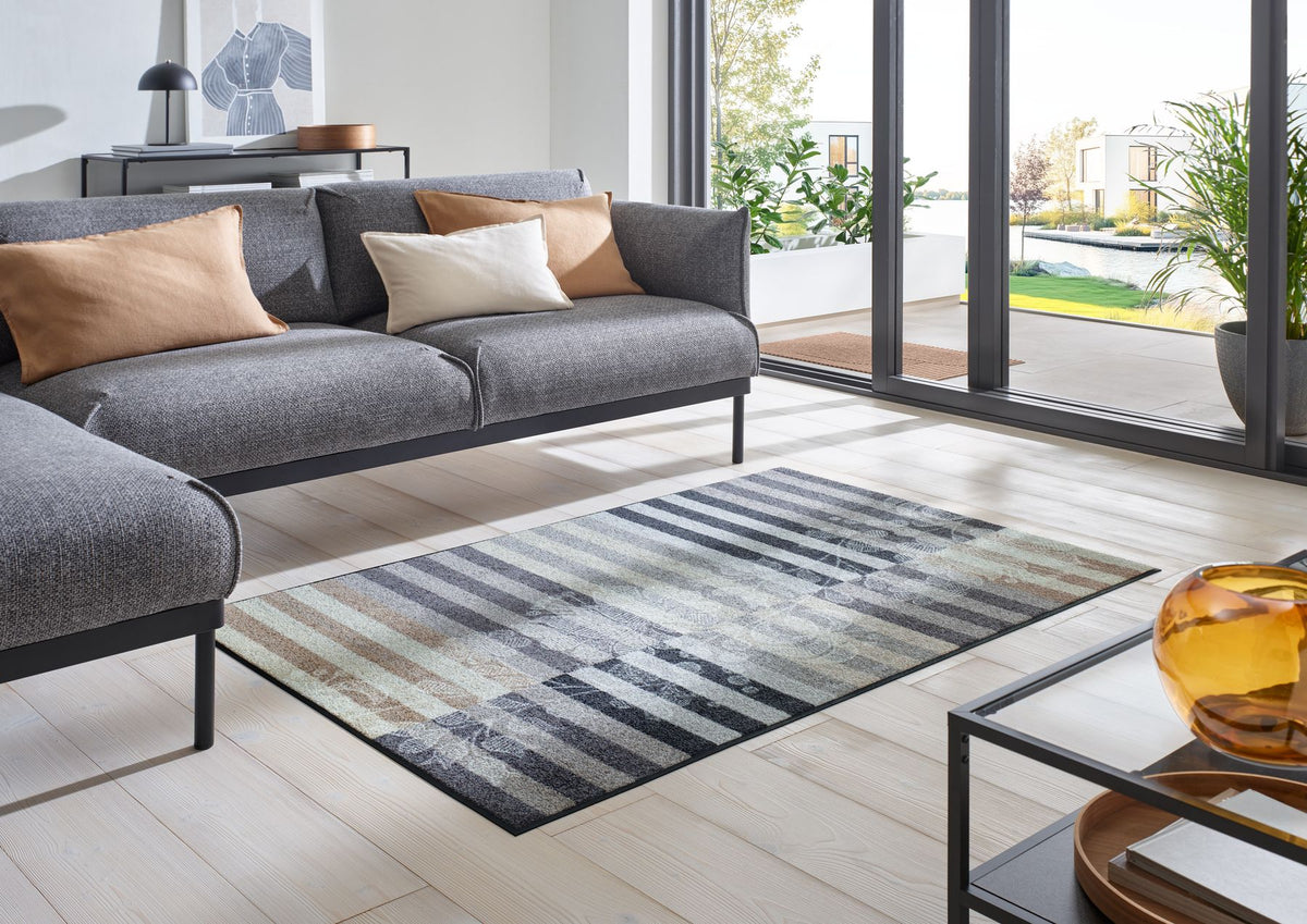 Wohnteppich 115x175 Botanica Shadow grau