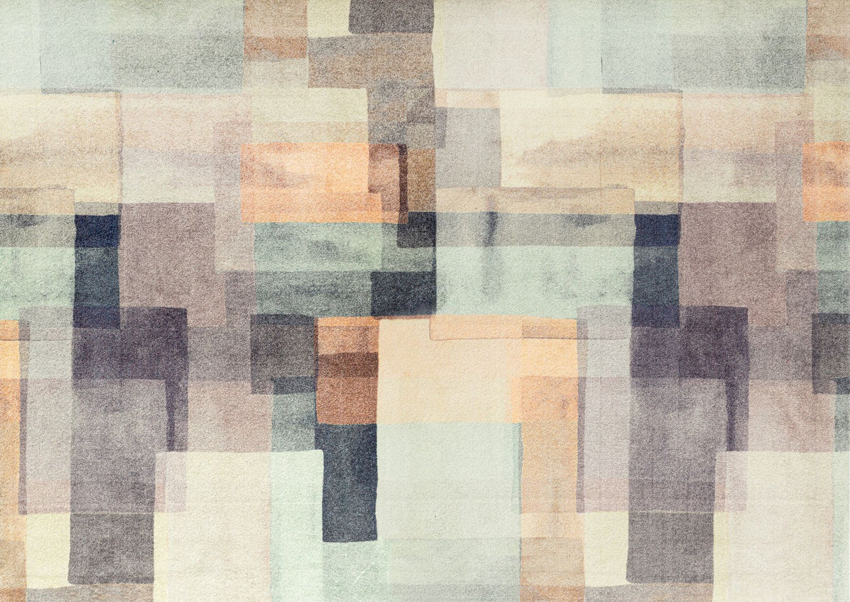 Wohnteppich 170x240 Gentle Blocks