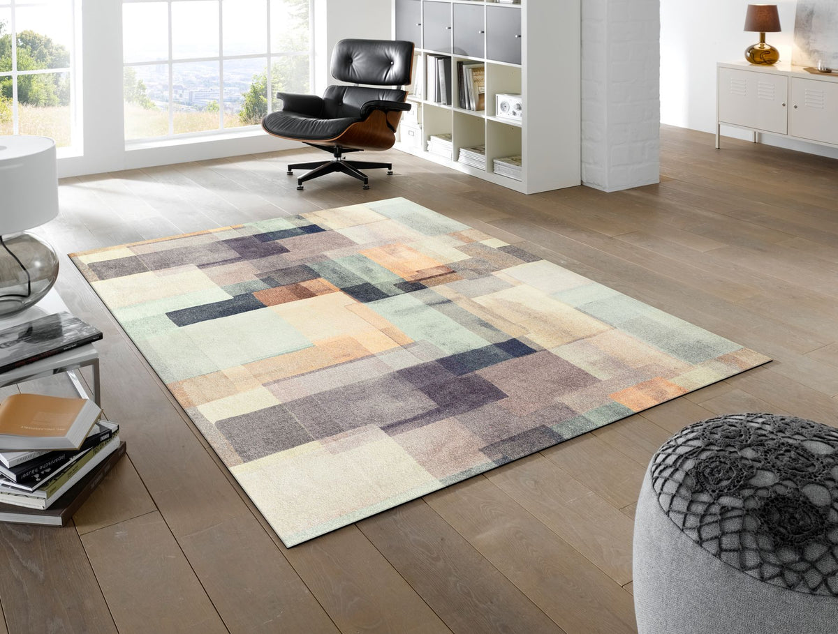 Wohnteppich 170x240 Gentle Blocks
