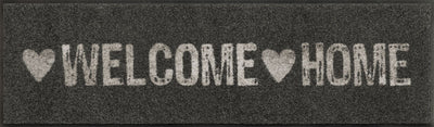 Läufer 35x120 Warmly Welcome anthrazit
